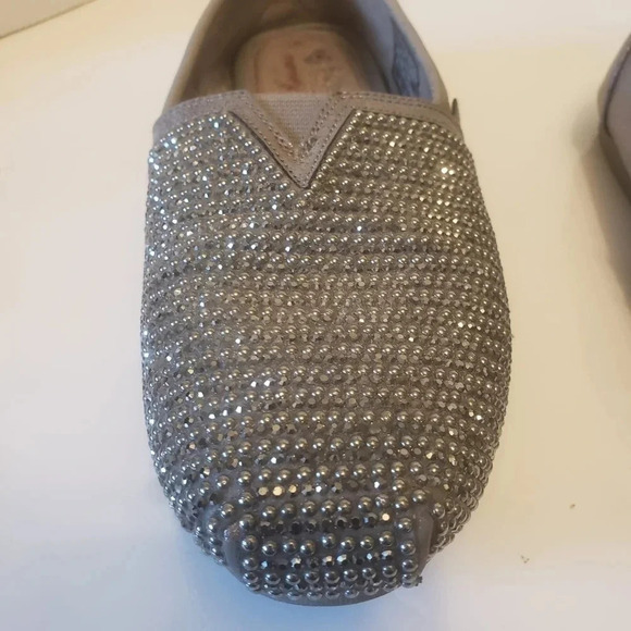Bobs Sketchers Size 7 Womans Sparkly  Slip-On Loafers. - Picture 4 of 9